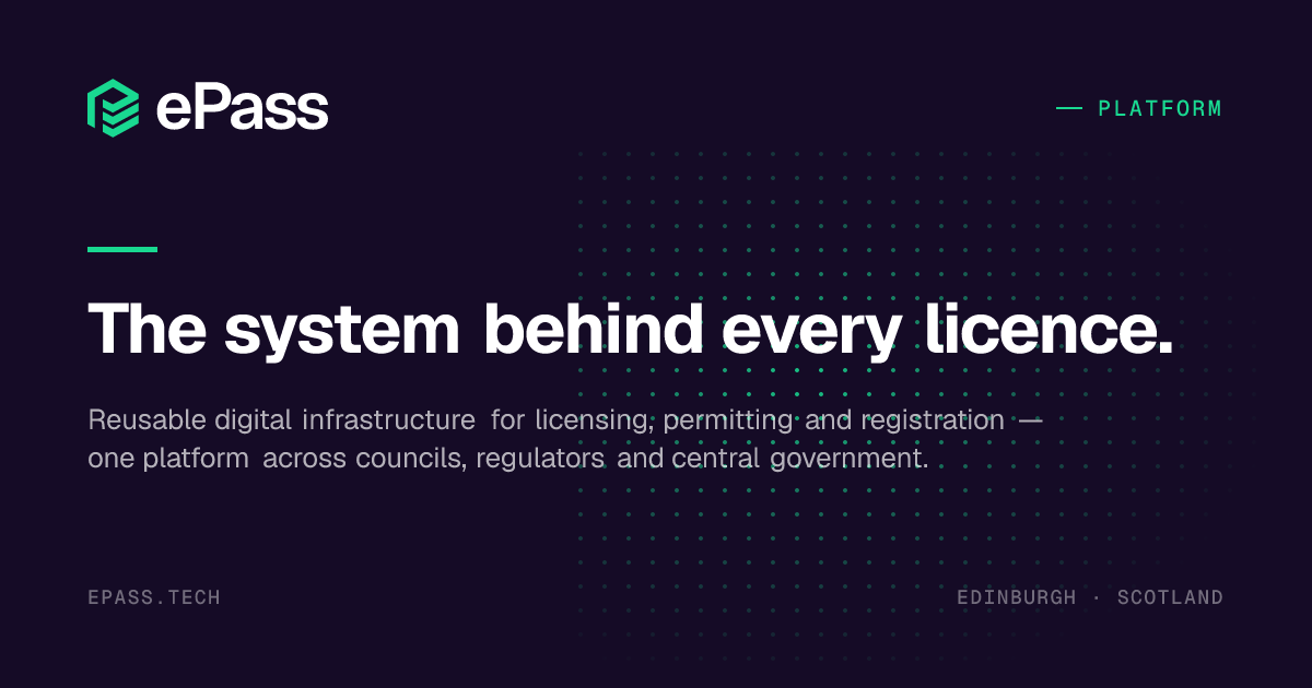 ePass — The system behind every licence